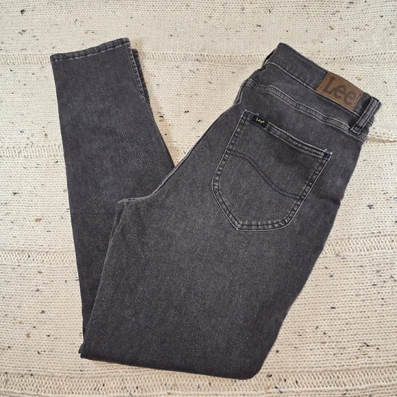 Lee Black Denim Jeans - Picture 1 of 8